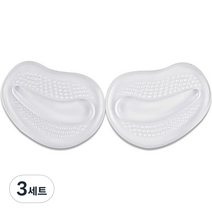 나음다름 충격 흡수 발바닥 보호대 좌 + 우 세트 투명, 3세트