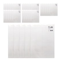 핑크풋 2000 양면 줄있는 A4용지 30p, 10개