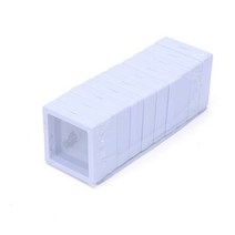 까마느 악세사리 PE 필름 스퀘어 보관함 화이트 11 x 11 cm, 11X11 10개입