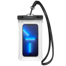 슈피겐 아쿠아쉴드 A610 물에 뜨는 에어포켓 스마트폰 방수팩 AMP04530, 1개, 크리스탈클리어(AMP04530)