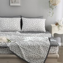 시어서커 패턴 홑이불, 젤리도트