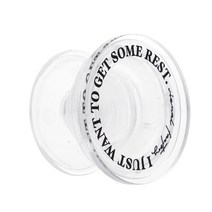 휴식이필요해요 휴대폰 스마트톡, 1개, 투명