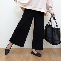 후니네 40수 면 임부용 와이드 바지