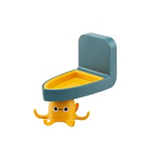 티커스트 조리도구 다용도 걸이 문어디자인, 옐로우, 1개