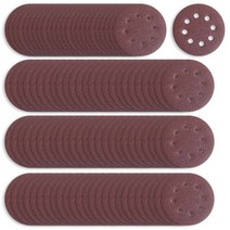 OON 8홀 밸크로 그라인더 원형사포 100방 125mm, 100개