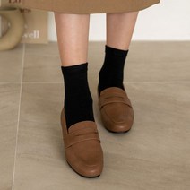 분홍코끼리 여성용 안신은줄 경량 로퍼 1.5cm