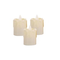 흔들리는 LED 미니 촛불 JB_04_01 3p, 베이지