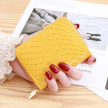 아리니나 비비드 아코디언 지퍼형 11개 슬롯 카드지갑