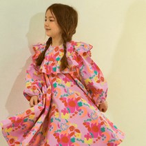 [블루독아동 키즈2]이월 체크카라골덴 원피스(21C1540050)스커트 치마 드레스 S