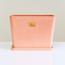 도시정원 모던 인테리어 직사각 27 화분, 황토, 1개