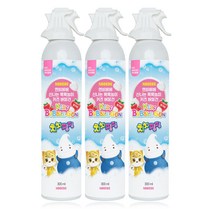 엔비베베 키즈 바디워시 신나는 거품 목욕놀이 클렌저 딸기향, 3개, 300ml