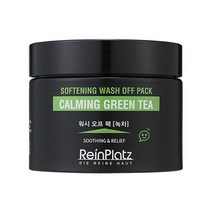 라인플라츠코스메틱 소프트닝 워시 오프 팩 녹차 100g, 1개입, 1개