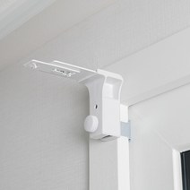 생활백서 못 없이 설치하는 안뚫어고리 ver.3 2중 레일용, 화이트, 3개입
