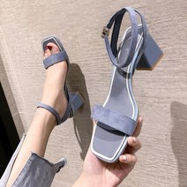 도나샵 여성용 스웨이드 스트랩샌들 sk-52165