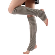 아리코 종아리 따뜻한 발레 다리워머 발토시 1세트, 그레이