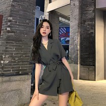 안다로미 헤븐헤븐 반바지 점프슈트