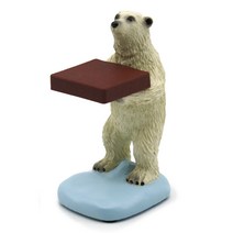 캐릭터 시계 보관대 북극곰