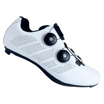 라르고 더블 다이얼 MTB 로드 자전거 클릿 슈즈 VT-06, 화이트, 240