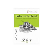 하네뮬레 펜패드 Federzeichenblock 250g, A3, 10매