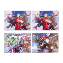 디즈니 어벤저스 스케치북 랜덤발송 4p 세트, 345 x 245 mm, 20매