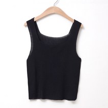 여성용 나나 민소매 니트