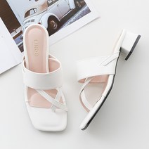 멜팅나인 여성용 투스트랩 조리뮬 슬리퍼 TA크로스쪼리 4cm