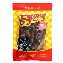 붐붐포 강아지 듬뿍한팩 대용량 수제간식 300g, 오리도가니, 1개