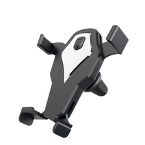 웰니스루틴 차량용 집게 거치대, 실버, 1개