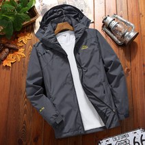 남성용 방수 방풍 후드 방풍 방수 통기성 우수 스포츠 등산 자켓