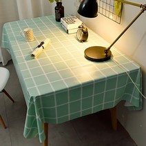 마켓에이 모던 체크 패브릭 테이블매트, TYPE7, 90 x 150 cm