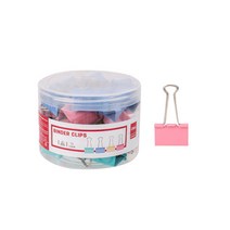델리 파스텔 더블클립 D0733 40p, 소, 2개