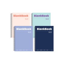 아이비스 연습장 4종 세트 SP12136, 오렌지, 민트, 블루, 네이비, 1세트