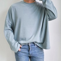 제이에이치스타일 남성용 망토 박스 가오리 긴팔 티셔츠 JHROK432