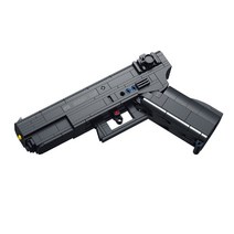 레프리카 블럭테크닉 G18 글록 블럭총 작동블럭 336피스 CBT334415, 혼합색상