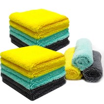 플린라이트 극세사 행주 노랑 5p + 민트 5p + 회색 5p, 1세트