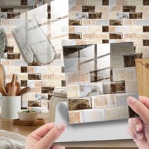 헤스티아 욕실 타일 스티커 10p, 8