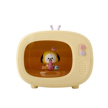 로이체 BT21 베이비 휴대용 TV 모형 LED 무드등 미니 젤리캔디 가습기, BT21-RHM-3E-CM(치미)