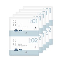 라운드랩 1025 독도 코팩 1제 3ml x 5p + 2제 3ml x 5p + 면봉 10p 세트, 5매입, 1세트