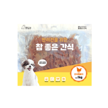 참좋은간식 반려동물 건식꽈배기 1kg, 닭고기, 1개