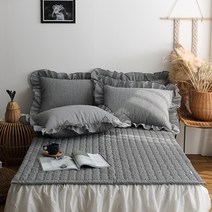 보드라미 선염 리플 캉캉 카페트, 그레이