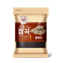 진솔그레인 국산 찰흑미, 1kg, 1개