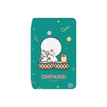 옴팡이 프렌즈 부착형 휴대폰 카드슬라이드, 팡팡프렌즈, 1개