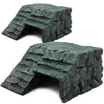 노모이펫 거북이 동굴 계단쉼터 12 x 12 x 5.5 cm NS-04, 2개