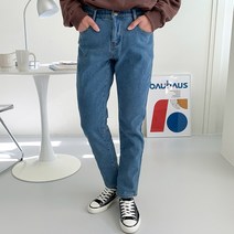 투디오션 남성용 안감 스판데님 팬츠