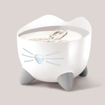 하겐 고양이 캣잇 PIXI 정수기 2.5L, 화이트   스테인리스(상단), 44720-KC/43720