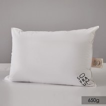 소프라움 국민구스 프라우덴 30 항균 베개 650g, 화이트, 1개