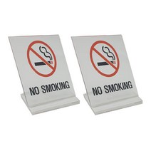 쁘띠팬시 스탠드형 F8081, 2개, NO SMOKING