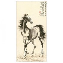 리즈제이니 인테리어용품 그림 동양화 말 04 K13718
