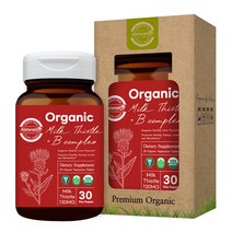 네추럴라이즈 유기농 밀크씨슬 비타민B 컴플렉스 40.5g, 30정, 1개