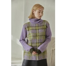 티나블러썸 여성용 쉐퍼드 니트